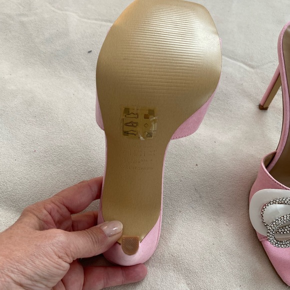 Crystal Double Bow Mules - Picture 8 of 15